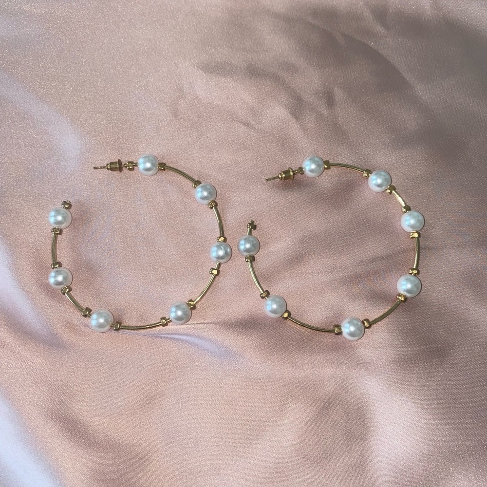 hoop earrings
